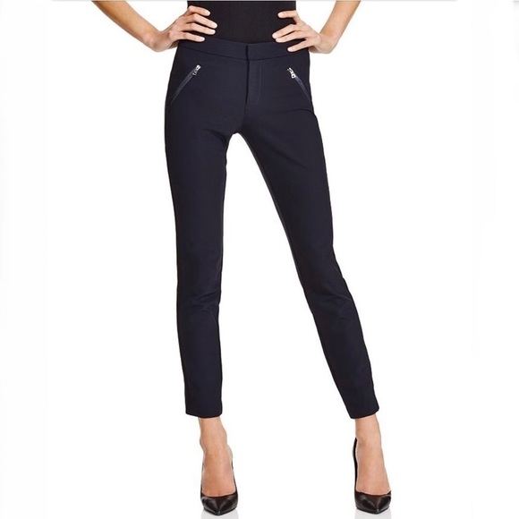 Rebecca Taylor Pants - REBECCA TAYLOR AVA TECHY PANT In Navy & Black